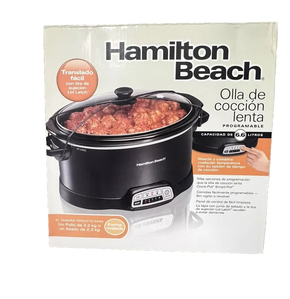 Hamilton Beach 33474 7qt. Slow Cooker - Black