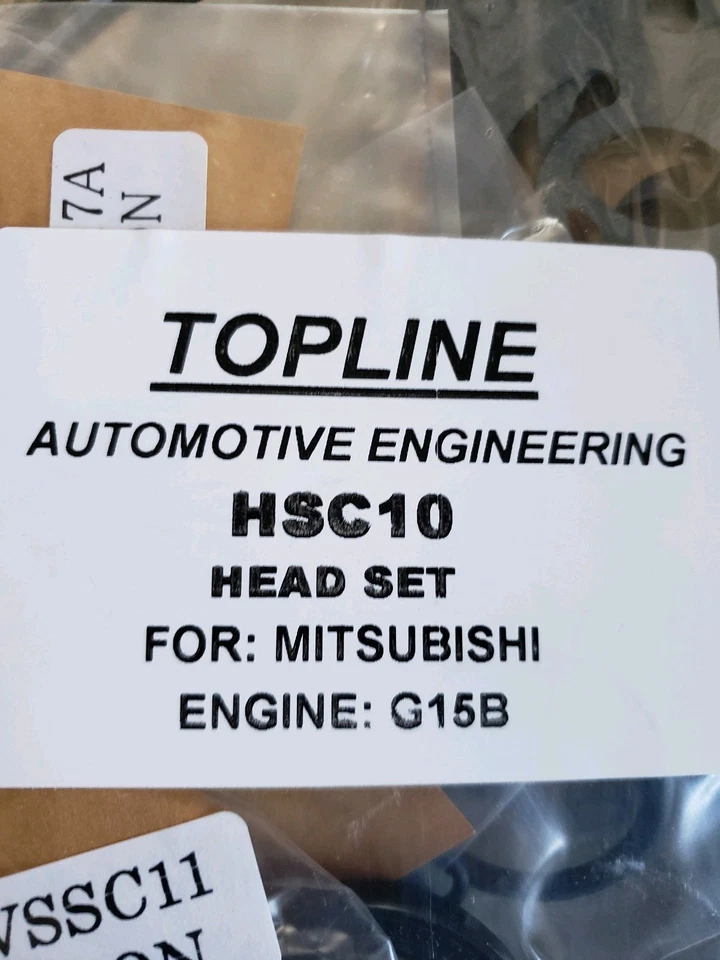 Juego de juntas de culata para Mitsubishi G15B Topline HSC10 Foto 2 de 4