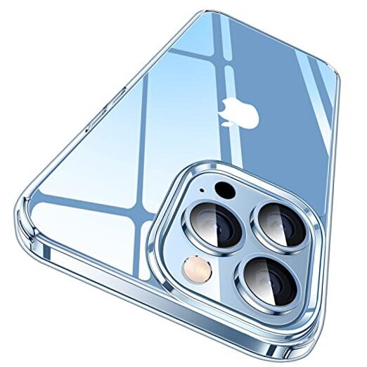 Case Crystal [Not Yellowing] [Military Drop for iPhone 13 Pro Clear