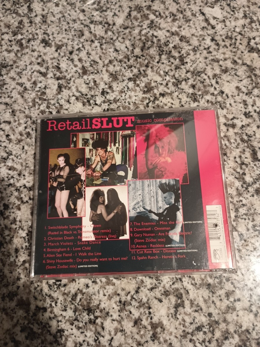 SLUTS EUTOPIA レコード LP RETAIL SLUT BURNING FROM THE OUTSIDE GOTH COMPILATION CD CLEOPATRA