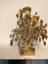 MCM DREAM TREE GOLD LEAVES 10 INCHES