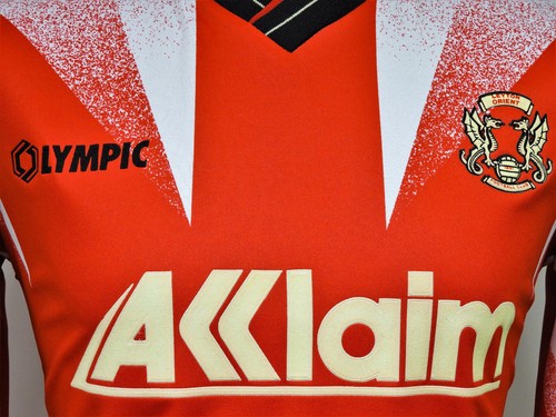 Leyton Orient Olympic Shirt Vintage Jersey Camiseta Home 1996-97 Size M - Picture 4 of 8
