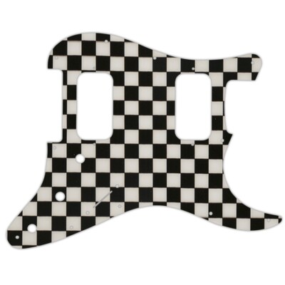 Pickguard Fender Big Apple & double FAT Stratocaster checkerboard