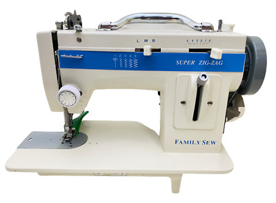 FAMILYSEW Portable Walking Foot with Straight, and  Zig Zag- 7'' arm with Reverse