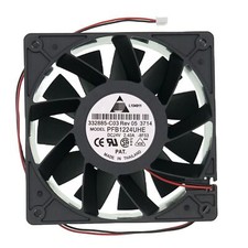 for PFB1224UHE DC BRUSHLESS Fan DC 24V 2.40A 12CM Size 120 120 38mm2-pin 2-Wi...