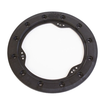 HiPer Technology Carbon Composite Modified Off-Road ATV Beadlock Ring 10'' Black