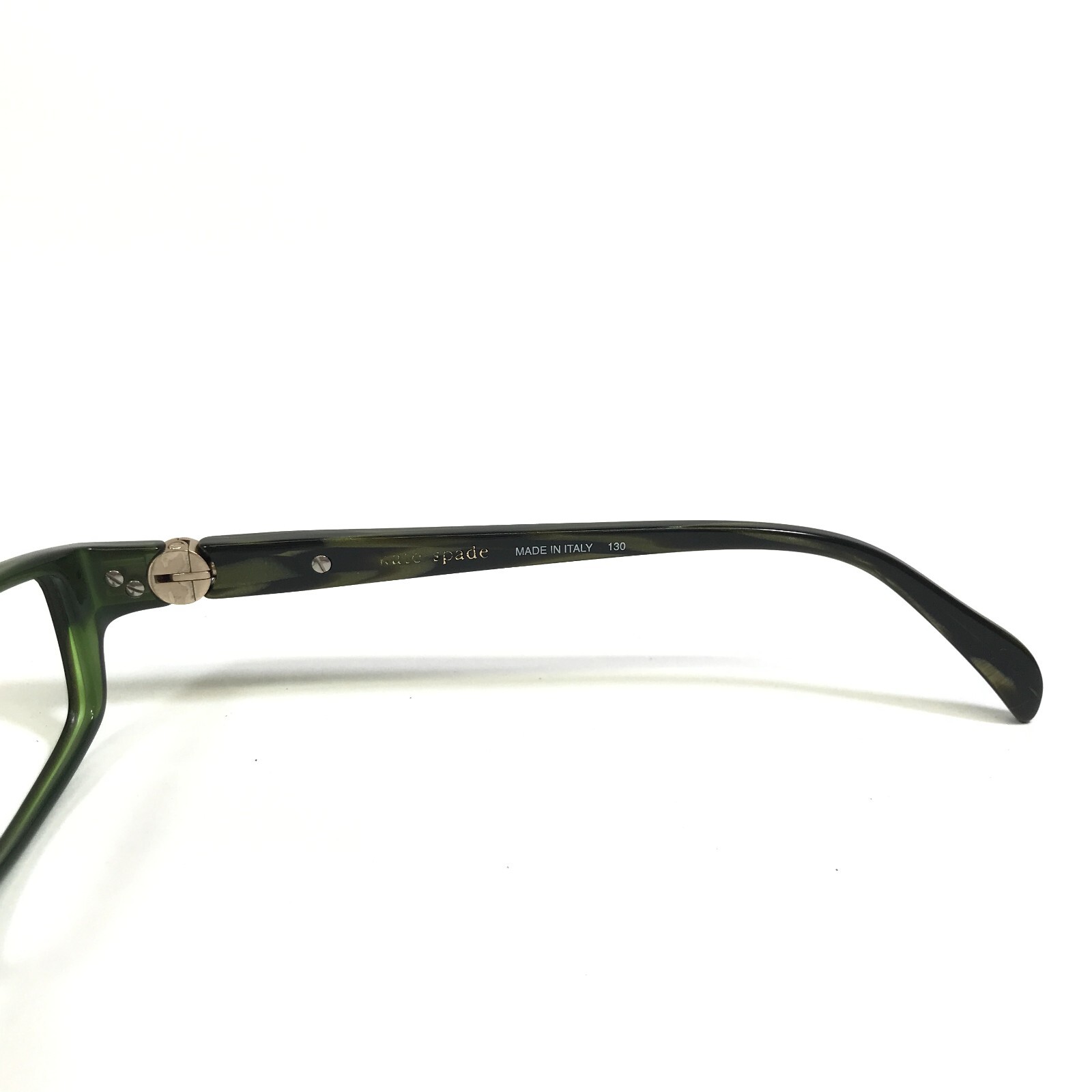 kate spade Eyeglasses Frames ELISABETH 0EUY Green Rectangular Full Rim 51-16-130 thumbnail 7