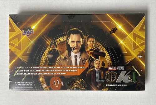 2023 Upper Deck Marvel Loki Factory Sealed Hobby Box