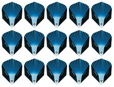 5 Sets Harrows Prime Standard Dart Flights - Ships w/ Tracking - Tornado Blue