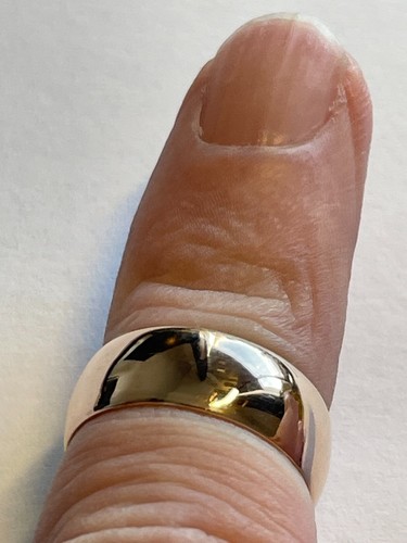 Seltener 9 Karat Roségold EHERING Ring 6,32 mm Größe J 1/2 B/Schinken 1909 - Bild 6 von 6