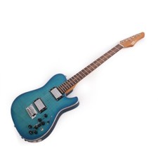 Full Scale Length Silent travel electric guitar portable built in effect drum