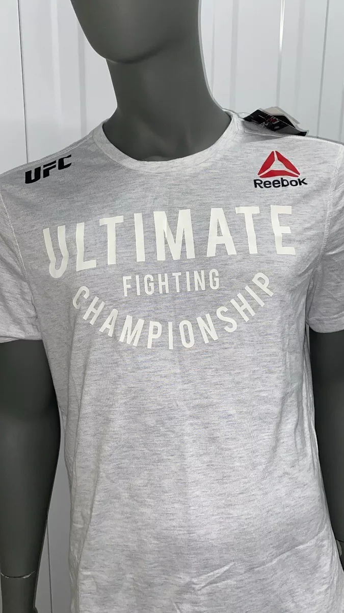 Reebok ufc t shirt womens silver deals