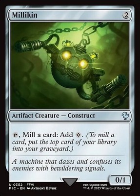 Millikin 352 U Normal FIC MTG NM