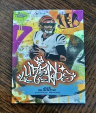 2025 Topps Chrome Football JOE BURROW Urban Legends SP