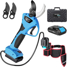 Forbici Potatura Elettriche Professionali 40Mm, Cesoie a Batteria Con Zaino (Mot