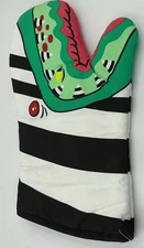 Beetlejuice Oven Mitt Sandworm 100% Cotton Shell Halloween Spooky Kitchen NWT