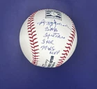 Reggie Jackson Signed Rawlings Baseball “8HR, 3AB, 77 WS” W/ JSA Certification
