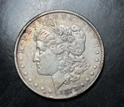1878 $1 Morgan Silver Dollar, Circulated