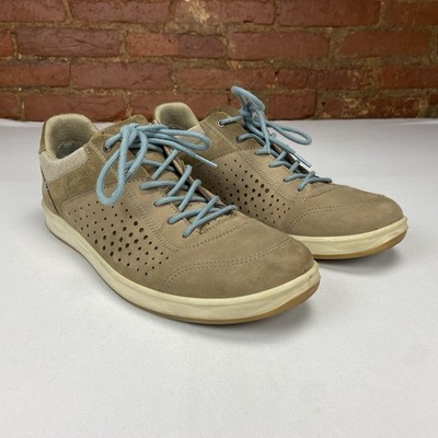 LOWA San Francisco GTX Lo WS Suede Walking Shoes Womens 8.5 Taupe Gore-Tex