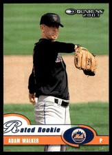 Adam Walker 2003 Donruss #62 New York Mets MLB READ FREE SHIPPING AutographDen