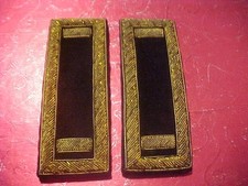 CIVIL WAR UNION INFRANTRY 1 ST LT. SHOULDER BOARD STRAPS SET USED