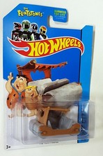 Hot Wheels 83/250 The Flintstones Flintmobile Grey Long card Collectable Toy Car