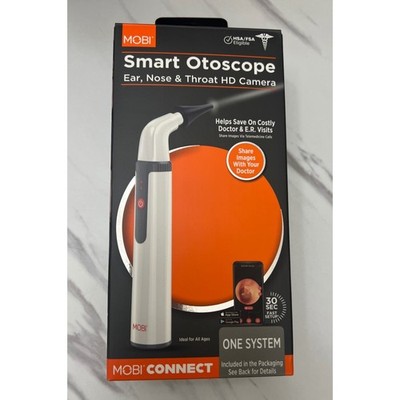 MOBI Smart Otoscope Ear Nose Throat 1080P HD Camera Wi-Fi HSA FSA 70676-TY NEW
