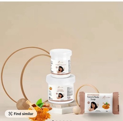 Turmeric Set Skin Repair Body Care - 20x Skin Care Products in Resealable Contai