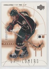 2001 Upper Deck Challenge for the Cup Up and Comers /1000 Pascal Dupuis #110 0q3