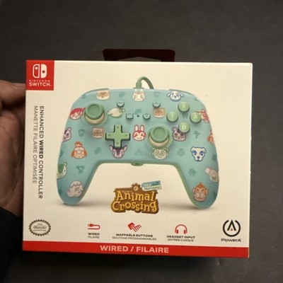 New Animal Crossing New Horizons Wired Controller Nintendo Switch Licensed NIB