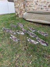 1 Dozen White Rock Canada Goose Headless Sock Deocys