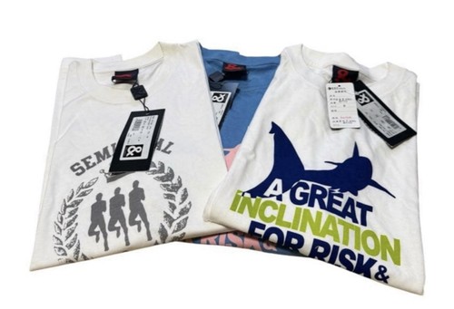 D&G Dolce & Gabbana Summer 2004 T-Shirt 3-Piece Lot Vintage Made in Italy