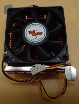 RED COOLER SOCKET P4-478 CPU COOLER 4Pin #NT5234