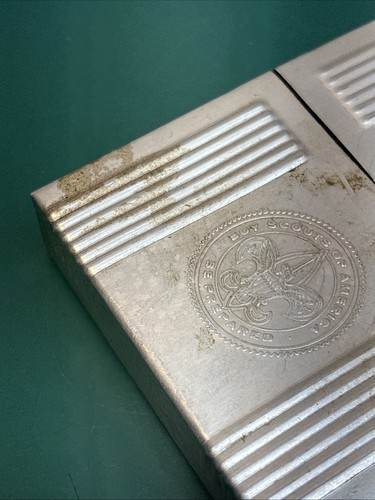 Vintage BOY SCOUTS AMERICA BSA JW Speaker Folding Heat Tab Dry Fuel Stove USA - Picture 4 of 6