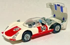 Vintage Corgi Toys Porche Carrera 6 Complete!  Trunk works! #330 Red & White