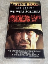 We Were Soldiers VHS 2002 Mel Gibson  TESTED  LIKE NEW  