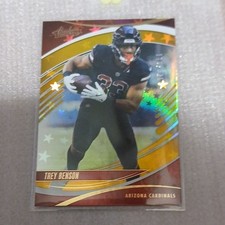 Panini 2025 Absolute Trey Benson #54 Gold Stars /325 Arizona Cardinals