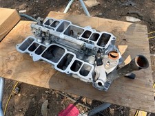 1996-2000 Chevy Gmc 454 7.4 Vortec Big Block Lower Intake Manifold 12553839