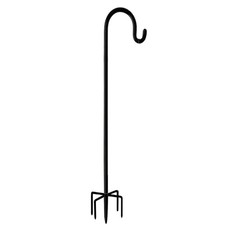 48inch Outdoor Shepherd'S Hook, Heavy Duty Bird Feeder Post for Hanging5595