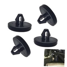 Brake Switch Stopper, Car Brake Pedal Limit Switch Pad, 90541 4 PCS Black 1