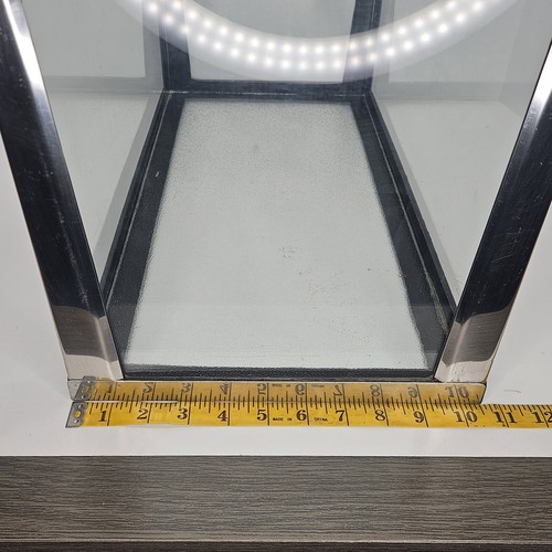 Vintage Metaframe Deluxe Stainless Aquarium Fish Tank Glass Terrarium ...