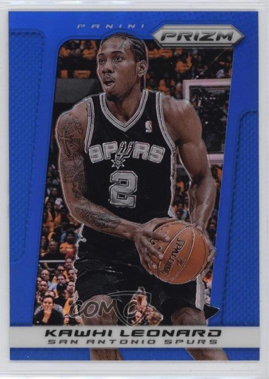 2013-14 Panini Prizm Wal-Mart Blue Prizm Kawhi Leonard #143 h8k