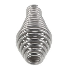 Ergonomic One Sided Tapered Stainless Steel Spring Handle for Wood Stove Grill