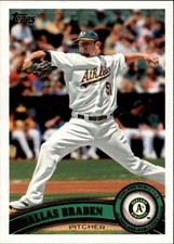 2011 Topps #567 Dallas Braden - BB