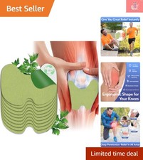 Knee Joint Pain Relief Herbal Patches - 36 Count with Lasting Heat Efficacy