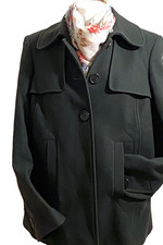 Giacca di lana Bellybutton cappotto corto marrone scuro marrone premaman size: 36 nuovo