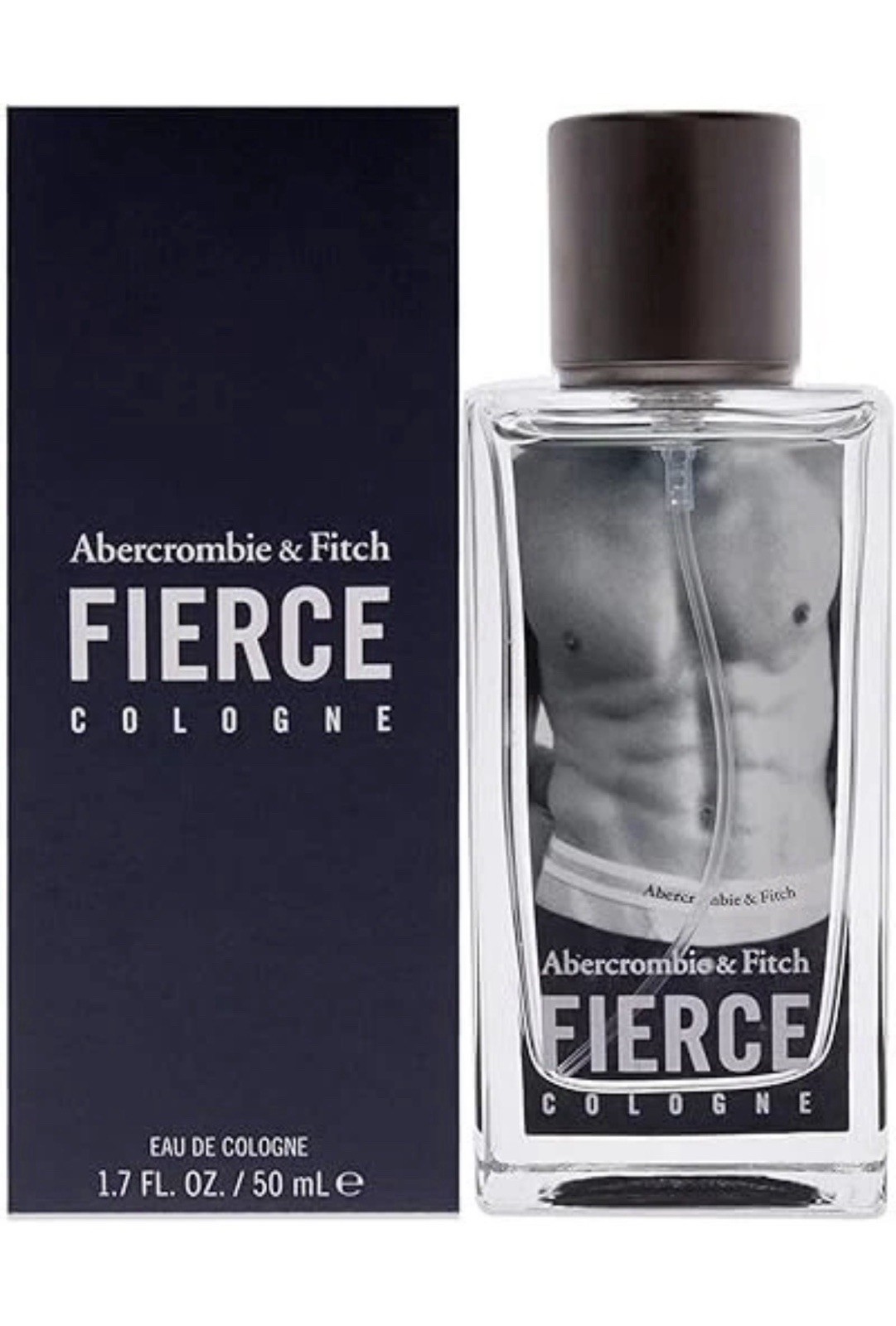 Abercrombie & Fitch Fierce Eau de Cologne 50ml Spray - Tiny Box Dent -NEW/SEALED