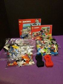 LEGO Set Race Car Rally 350 PC Storage Case Juniors 10673  RETIRED SET Easy 4-7