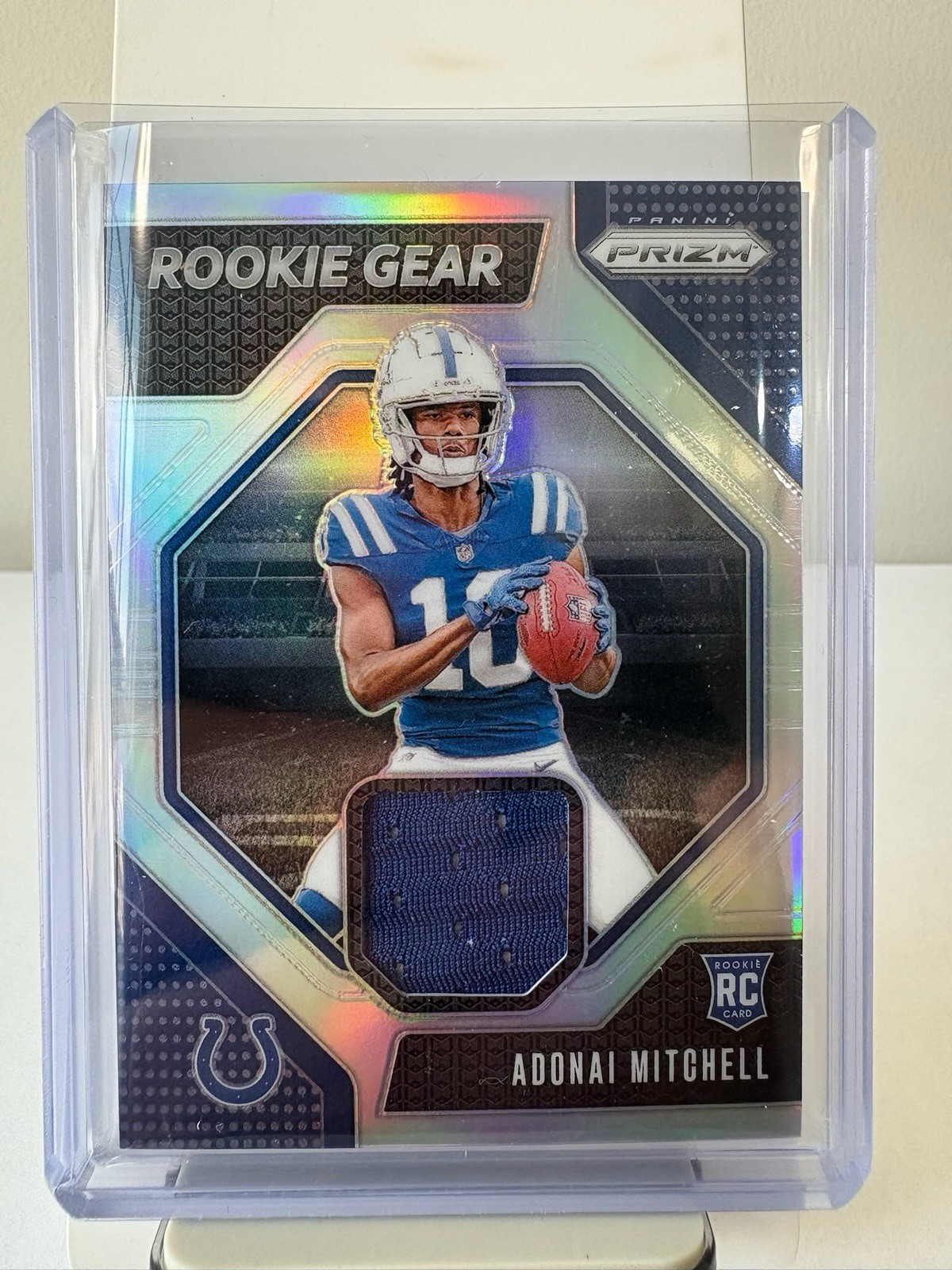 2024 Panini Prizm - Rookie Gear Adonai Mitchell #RG-AML (MEM, RC)