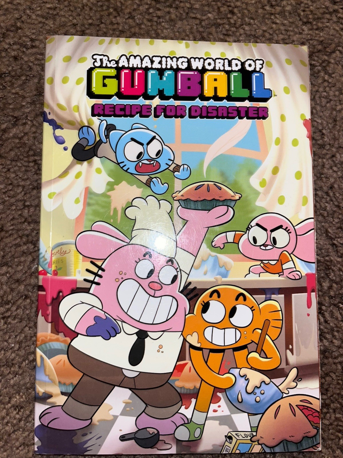 The Amazing World of Gumball: Recipe for Disaster Paperback {30}.